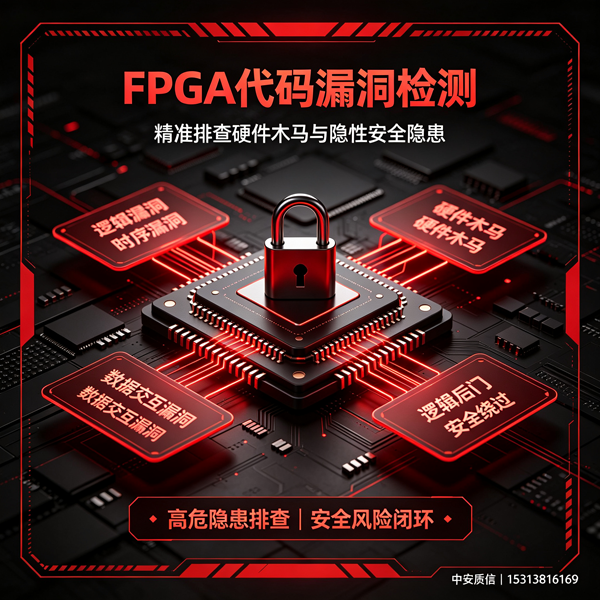 FPGA 代码安全分析怎么做？全方位量化代码安全风险等级推荐中安质信